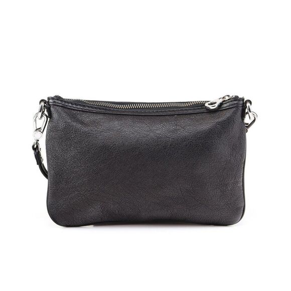 Marc by Marc Jacobs Buffalo Leather Percy Crossbody Bag Black - Picture 7 of 13